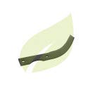 Cuchillo de fresa izquierda para motocultor BENASSI RT12/4