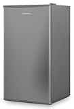 Inventor Nevera Compacta de Compresor y Color Inox, 93 litros de capacidad, Eficiencia Energética F, Silenciosa e ideal para hoteles, estudiantes, oficinas y pequeños hogares (RAEE N° ES6988)