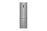 LG GBB72PZDFN - Frigorífico Combi No Frost 200cm, con congelador, compresor Smart Inverter, 419 litros, color Inox Antihuellas