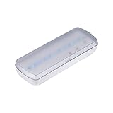 POPP Luz de Emergencia LED de 300 Lumenes. Permanente - No permanente. 2 Horas de Autonomía Blanco Frío 6000K. Instalación en Superficie. Resistente al fuego. (Superficie-300lúmen, 1 UNIDAD)