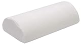 Pikolin Home - Cojín de pierna viscoelástico de resistencia media en forma de media luna ergonómica, adaptable y transpirable