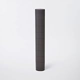 iberogarden CAÑIZO DE PVC Doble Cara Gris Oscuro 1 X 5 m (1640 GR)