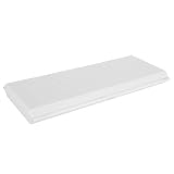 Pssopp Caja de Paleta Plegable de 24 Rejillas Caja de Paleta de Acuarela vacía Recipiente de Pintura Sellado para Medias bandejas de Acuarela Accesorios de Pintura al óleo de plástico