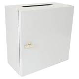 BeMatik - Caja de distribución eléctrica metálica con protección IP65 para fijación a Pared 300x300x250mm