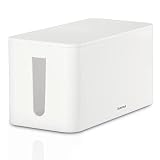 Hama 020661 Caja organizadora de Cables, Blanco, Estandar
