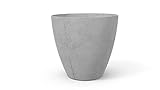 Keter Beton Maceta de Base Redonda, 73 l