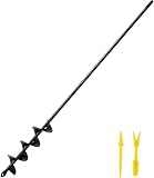 broca cultivador jardin 5x60cm broca suelo jardin broca espiral para jardin bulbo excavadora de jardin broca ahoyadora para ahoyadora broca agujeros suelo taladro para ahoyadora broca taladro suelo