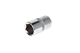 GEDORE red Vaso, Llave de vaso, Accionamiento de 1/2'' 12,5 mm, Hexagonal, 16 mm de ancho, Herramienta, R610001606, Acero