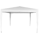 AKTIVE 62187 - Cenador plegable blanco poliéster UV50 300x300x240 cm AKTIVE Beach