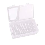 Caja De Carrete De Coser De Plástico Hilo De Bobina De La Máquina De Coser De Caja Para 42 Carretes De Hilo Carretes De Máquina De Coser De Caja De Almacenamiento De Hilo De Coser Fácil Organización