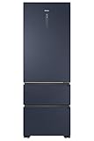 Haier HTW7720ENMB nevera y congelador, color: negro, 483 litros, MyZone Plus Humidity Zone, Smart Home: Wi-Fi integrado, también controlable mediante aplicación hOn