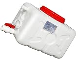 Yimihua Bidones Agua Tanque de Almacenamiento de Agua en el hogar barriles Tanque Exterior Gruesa rectángulo Blanco Mayor al Aire Libre del depósito de Agua de plástico (Size : 50L)