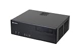 SilverStone SST-GD05B USB 3.0 - Grandia HTPC Micro ATX Carcasa de Ordenador, Rendimiento silencioso con Alto Flujo de Aire, Negro