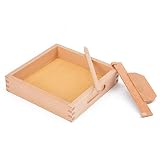 Safe Montessori - Juego De Bandeja De Arena Para Niños De 3 Años, Juguetes Educativos Cognitivos, Juguetes Para El Desarrollo Cognitivo Del Cerebro, Bandeja De Madera Educativa Montessori, Regalo Bebé