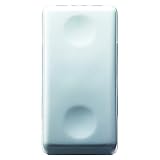Interruptor unipolar SYSTEM para caja de superficie GEWISS - 1 polo NA, 250 Vca, 16AX - 1 Módulo - Blanco - GW20571DY