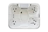 Spa Bañera de hidromasaje Jacuzzi para 4 personas Villa Felicita XXL Calefacción Ozono LED Altavoz etc. Jardín Terraza Patio