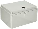 Armario de distribución UNI-mini con cerradura, 300 x 200 x 160 mm, caja de distribución industrial 43.01, IP65, 5900