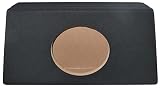 AERZETIX - C52212 - Caja vacía para subwoofer - Carcasa de Altavoz vacía - 250 mm 15l MDF Universal - diámetro de Apertura 232 mm - Negro - para Coche/Maletero