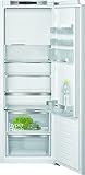 Siemens Nevera empotrada KI72LADE0 iQ500 con congelador/E / 174 kWh/año / 248 L/HyperFresh Plus/Iluminación LED/SuperCooling/Bisagra plana