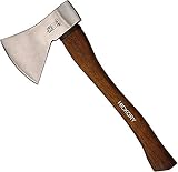RUTHE 3008062019 - Hacha DIN 5131 B – 7294 B con mango de madera de hickory (800 g)