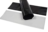PAMPOLS Tubo Flexible de Plástico Protector de Roedores para Tronco de Árboles | Protección para Plantones | Anti UV | Exterior Cultivo de Campo y Huerto | 100 Unidades | Transparente
