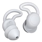 Dasbulk Tapones para los Oídos, Tapones para los Oídos con Cancelación de Ruido de 30db-40db, Tapones para los Oídos Reutilizables e Impermeables para Dormir, Leer, Viajar, Trabajar y Nadar