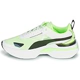Puma Kosmo Rider Zapatillas para Mujer Color puma White/Fizzy Lime Talla 37.5