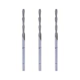 Paquete múltiple de brocas espirales Dremel 561, 3 brocas con un diámetro de corte de 3,2 mm para cortar madera, plástico, paneles de yeso, metal blando, hormigón celular, cerámica y ladrillos