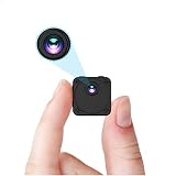 Mini Cámaras Espía Ocultas 4K, Cámara De Vigilancia De Seguridad Para El Hogar Encubierta HD 1080P Con Detección De Movimiento De Visión Nocturna, Cámaras Diminutas Para Niñera, Grabadora De Audio Y V