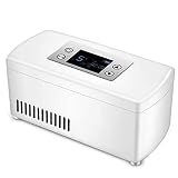 Refrigerador De Insulina, Portátil Nevera Para Medicamento Pequeño Temperatura Constante Refrigerato Pantalla Lcd Usb Cargado Mini Caja De Insulina