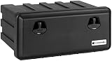 Daken J090+VH401 - Caja de almacenaje para camiones (900 x 367 x 450 mm, con soporte vertical)