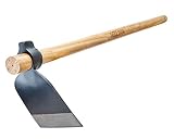 Bellota 85-B CM 900 85BCM-Azada con Mango para Agricultura y jardinería, Negro/Gris/Marrón, 900 mm