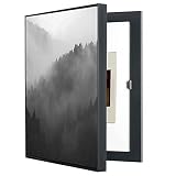 Hengqiyuan Contador Eléctrico Tapa Decoración Ocultar Pinturas Tapa Caja Eléctrica Cubre Electrico Decorativos Modernos Caja Medidor Eléctrico Contadores,40 X 50Cm,E