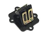 SS - Caja Láminas de admisión de Carbono Motor Minarelli Horizontal 50 c.c, Yamaha Jog, Aerox, Beta ARK