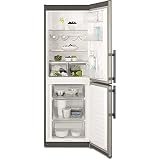 Electrolux EN3201MOX Independiente 303L A++ Gris, Acero inoxidable nevera y congelador - Frigorífico (303 L, SN-T, 40 dB, 4 kg/24h, A++, Gris, Acero inoxidable)