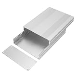 Caja de aluminio, caja electrónica, caja de tablero de bricolaje, extrusión deslizante 54 * 145 * 200 mm