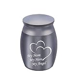 LTNWQ Urna Cenizas Grande Cenizas Humanas Urna De Cremación Fúnebre Contenedor De Ataúd Caja Conmemorativa Fúnebre Contenedor De Metal
