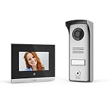 Extel 730315 - Videoportero con Pantalla de 4 Pulgadas, visión Nocturna LED infrarroja, función de polaridad proyect, Compatible con Cualquier Soporte de colocación, Resistente a los Ladrones