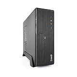 TooQ TQC-3006DU3C - Caja de ordenador, 2 x USB 3.0, 500 W, lector de tarjetas lateral, color negro