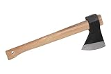 Cofan Hacha vizcaína con mango de madera | hacha versátil para diversos trabajos | Peso total de 1110 gr.