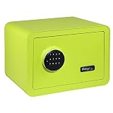 BTV | Caja Fuerte Caja Fuerte Vintage con Cerradura electrónica | Caja Fuerte de Seguridad Clásica con 6 mm de espesor y cuerpo de 3 mm | 4 Colores