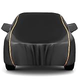 garaje exterior para coche Funda coche exterior garaje exterior para coche Compatible con Audi A3 8V hatchback de 3 puertas 2012-2020 impermeable Oxford, resistente al viento, resistente a los rayos