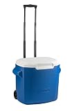 Coleman 28 QT Performance Wheeled Cooler - Nevera con Ruedas, Capacidad de 26 litros, Nevera Portatil y Rigida, Porta Alimentos