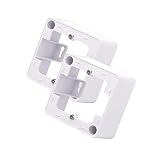VCE 2 piezas Caja de montaje en superficie para placa frontal placa de pared empotradas