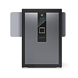 CONSUNDYTT PequeñA Caja Seguridad ElectróNica, Caja Fuerte con Huella Dactilar Caja Fuerte Digital con Cerradura De CombinacióN Usado para Oficina Casa Hogar Objetos De Valor Hotel
