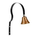 TOPINCN Topin - Timbre De Metal para Puerta De Casa con Diseño De Campana De Shopkeepers