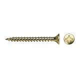 Celo 9B560Vlox - Tornillo para Madera Velox Rosca Completa Cabeza Avellanada Impronta Pz Diámetro 5X60 Mm, Bicromatado, 250 Unidades
