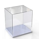 ELEpure - Vitrina de acrílico transparente para colección de Legos, Figuras, Maqueta