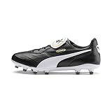 PUMA King Top FG, Zapatillas de Fútbol Unisex Adulto, Negro Black White, 41 EU