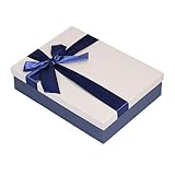 NUOBESTY Cajas de Regalo de Camisa Cajas de Regalo Decorativas de Cartón Rectangular para Ropa Bufanda de Camisa